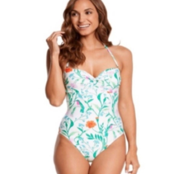 Kate Spade strapless one piece swimsuit size medium - Picture 3 of 9